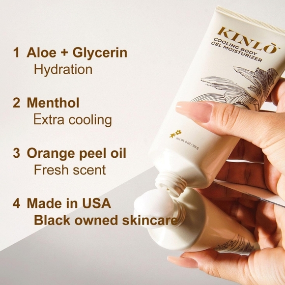 Kinlo Cooling Body Gel Moisturizer 4fl.oz BNIB - Picture 4 of 9